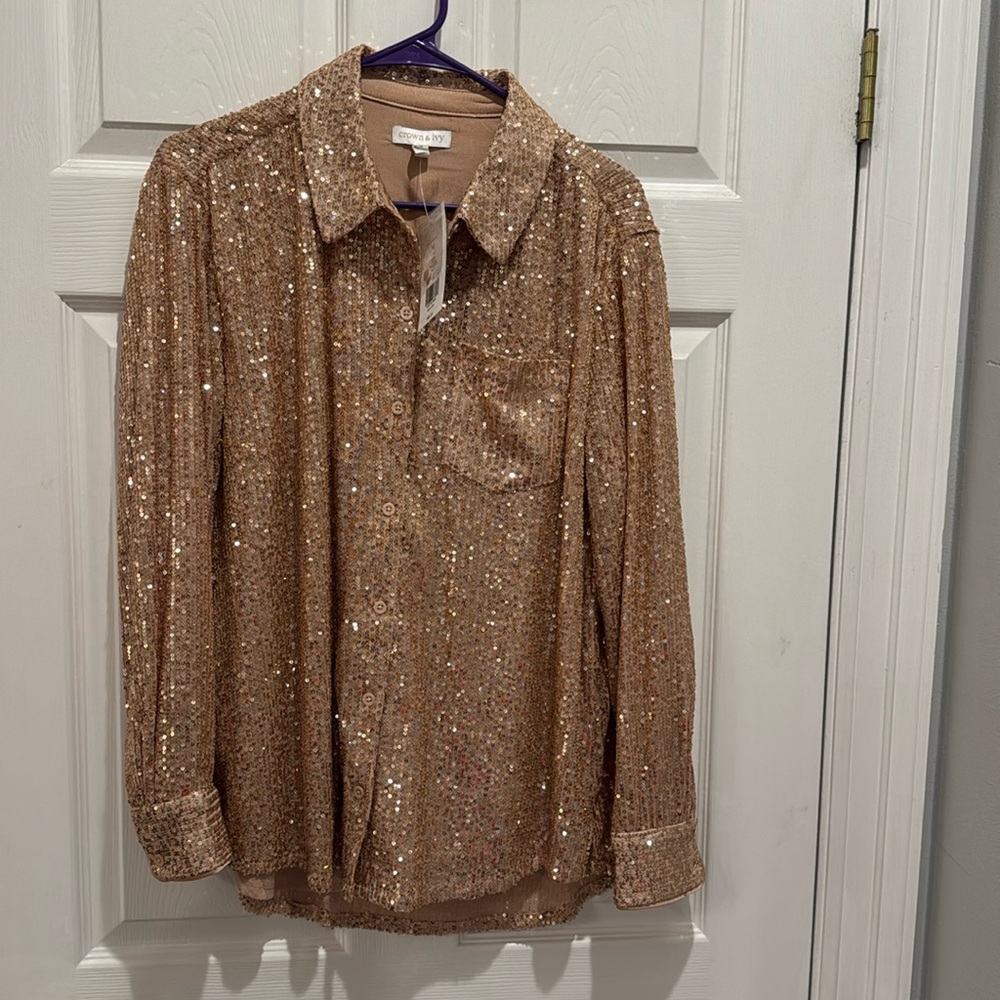 Sequin blouse